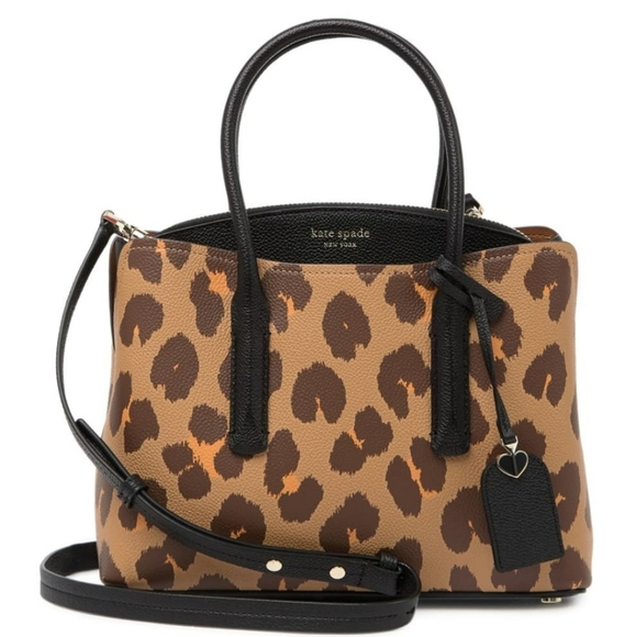 kate spade Handbags - Kate Spade New York Margaux Leopard Print Satchel